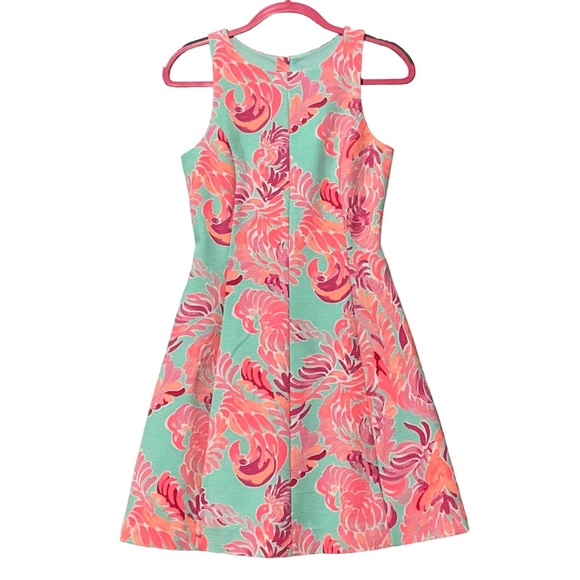 Lilly Pulitzer Dresses & Skirts - Lilly Pulitzer Womens Love Birds Cove Dress Fit And Flare Pink Sleeveless Sz Sm